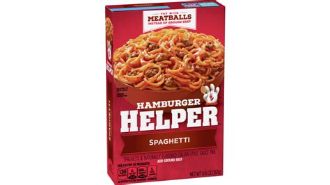 hamburger helper spaghetti